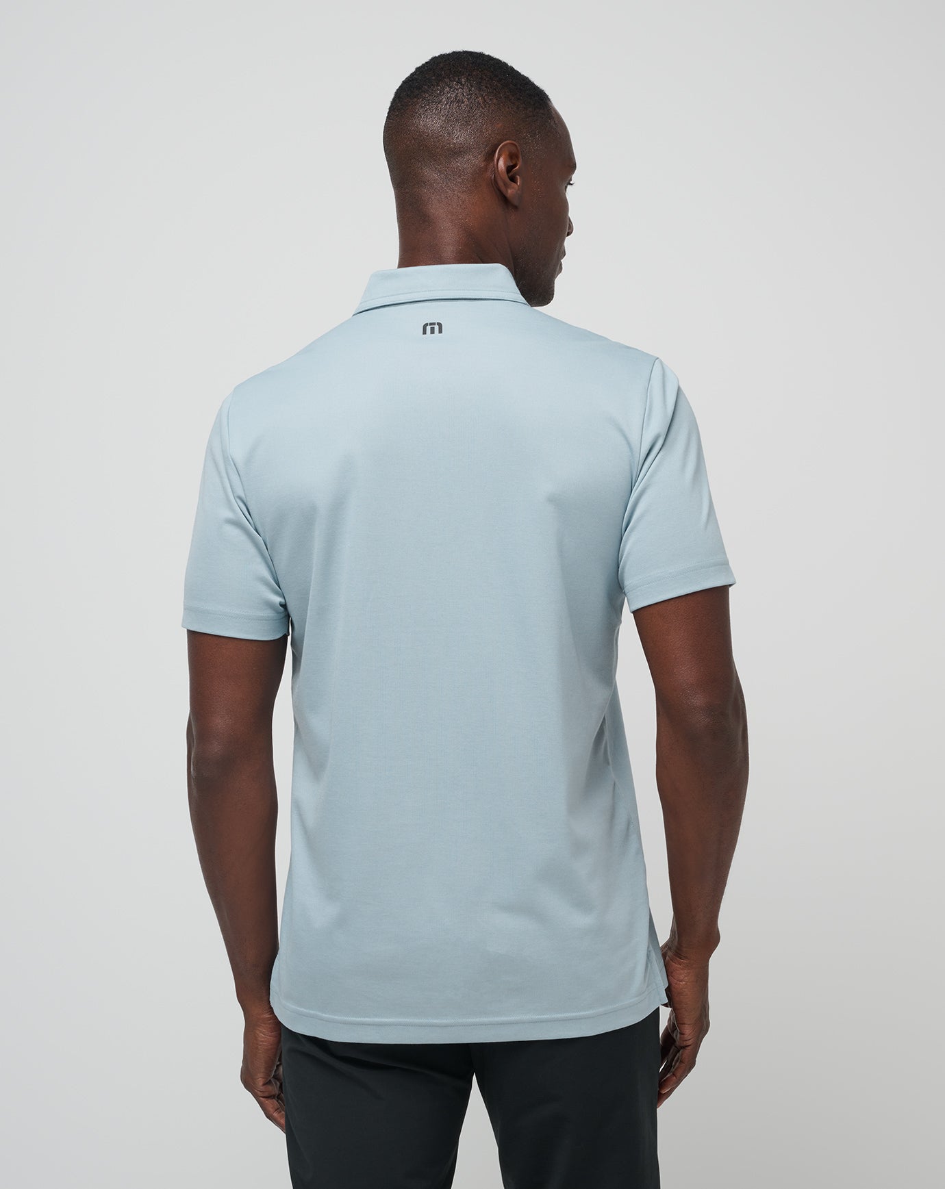 Fresh Catch Polo Men/Heather Dusty Blue