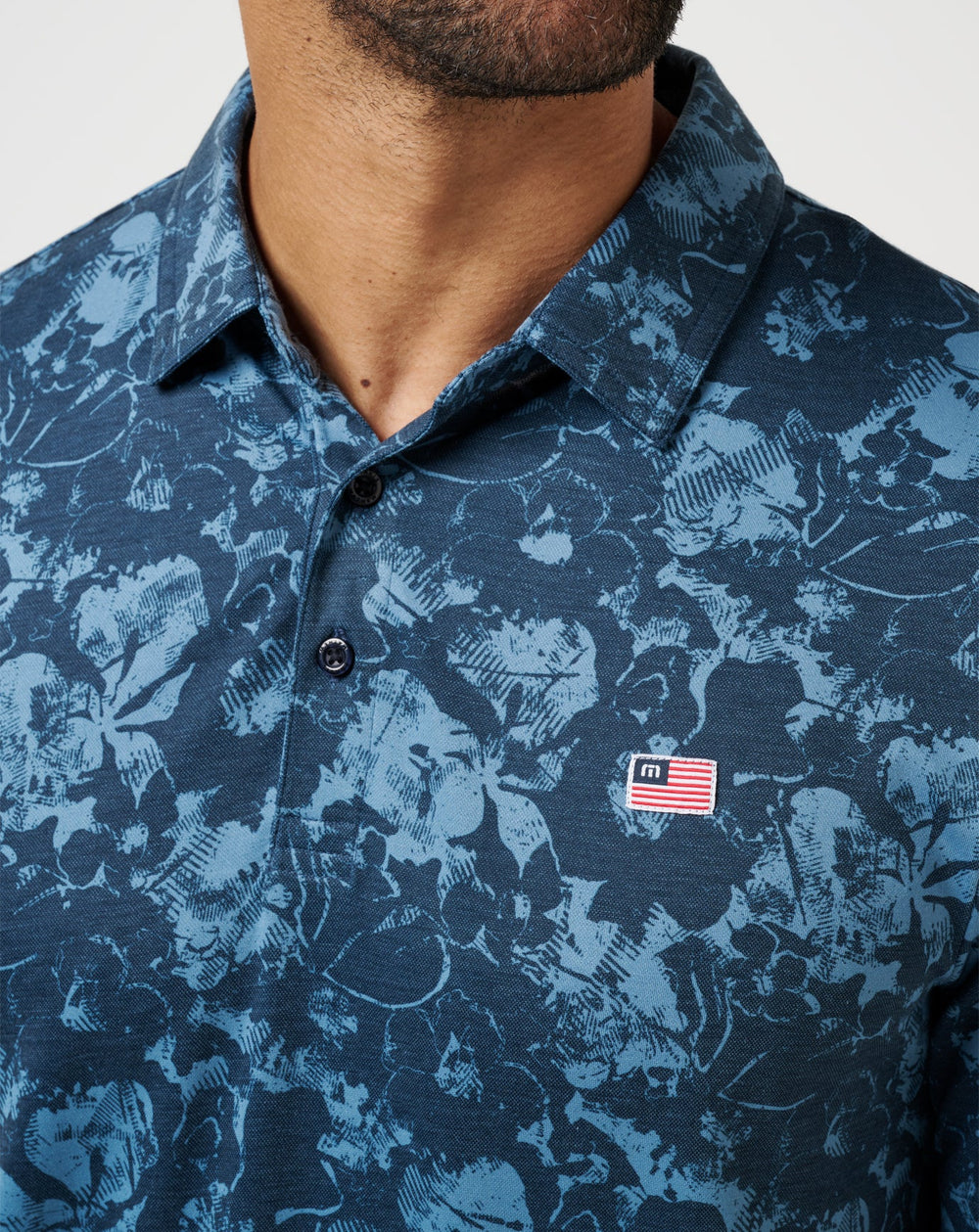 Featherweight Poolside Paradise Polo Men|Golf/Total Eclipse