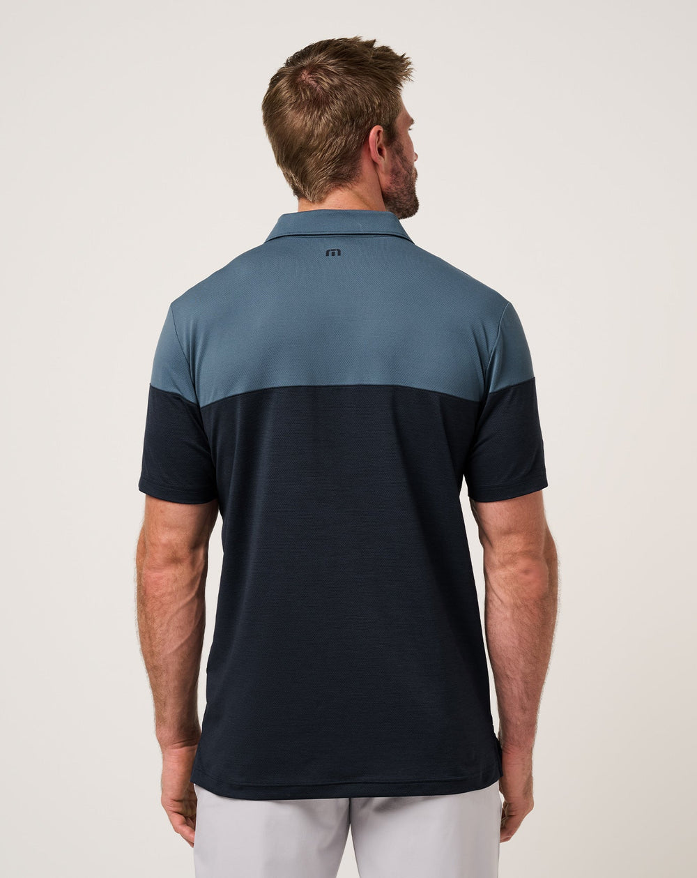 Heater Pro Color Block Polo Men|Golf/Bering Sea