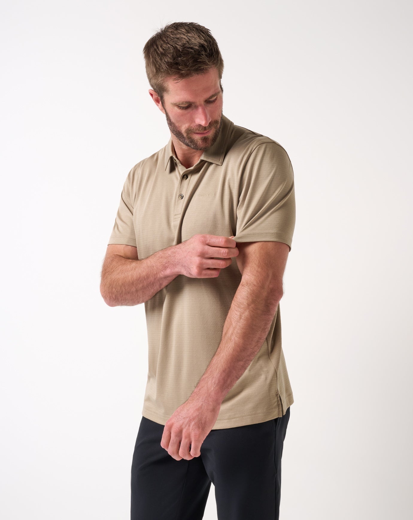 The Zinna 2.0 Polo Men/Weathered Teak