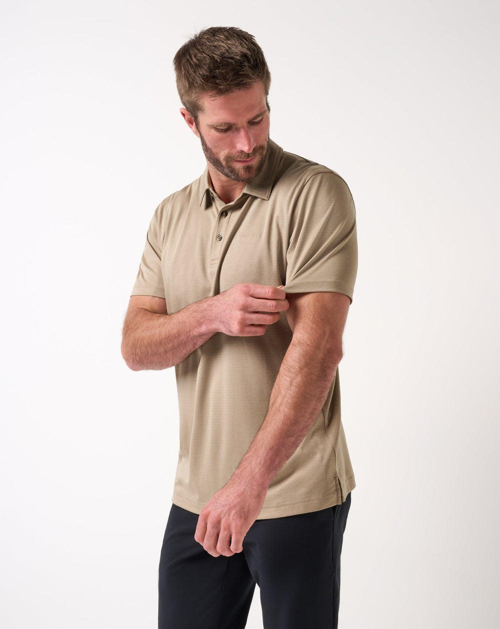 The Zinna 2.0 Polo Men/Weathered Teak