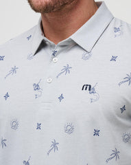 Cove Dive Polo Men/Heather Light Grey
