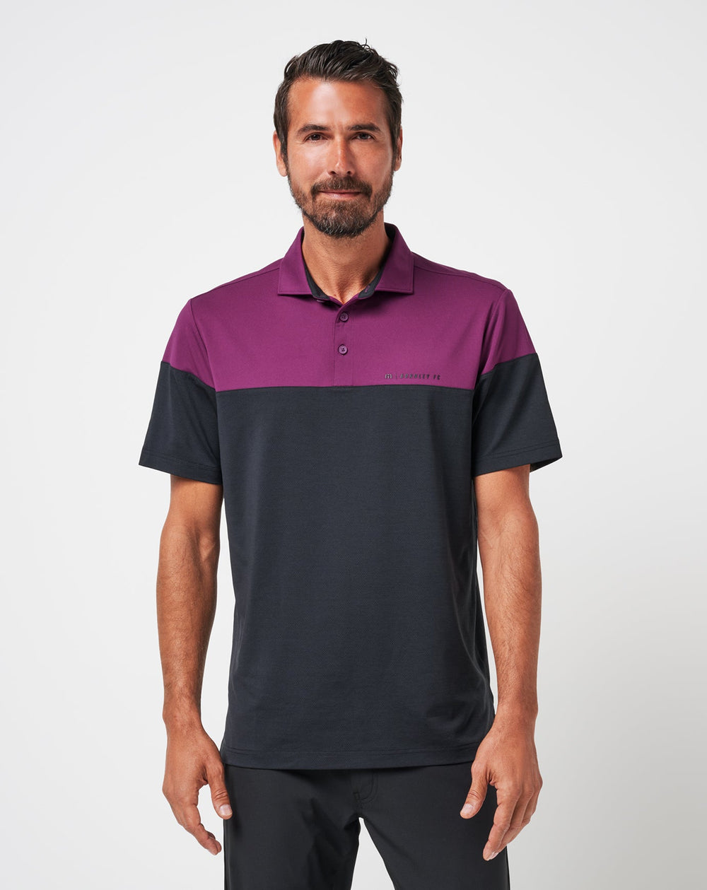 Burnley Pushback Polo Men/Black