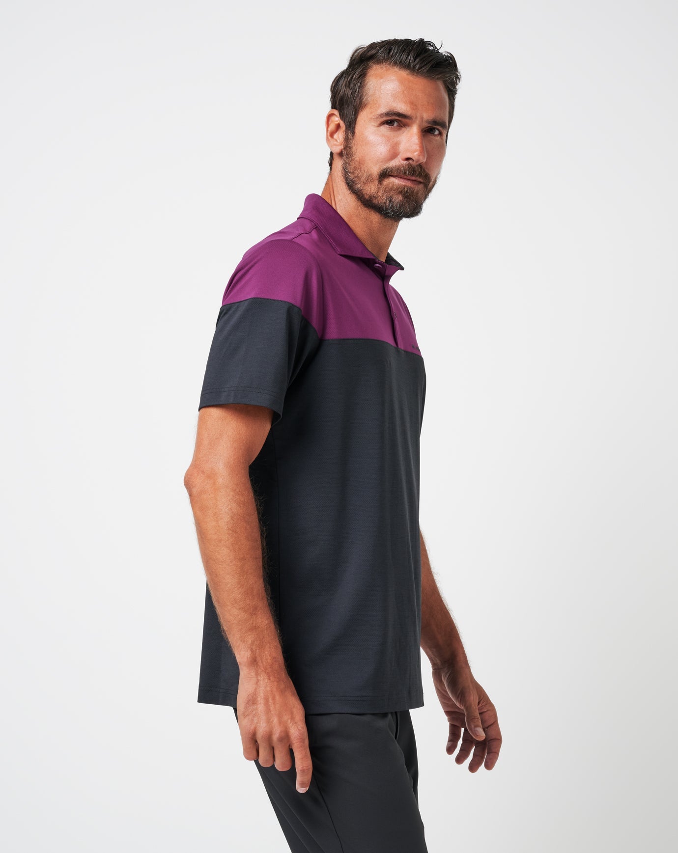 Burnley Pushback Polo Men/Black
