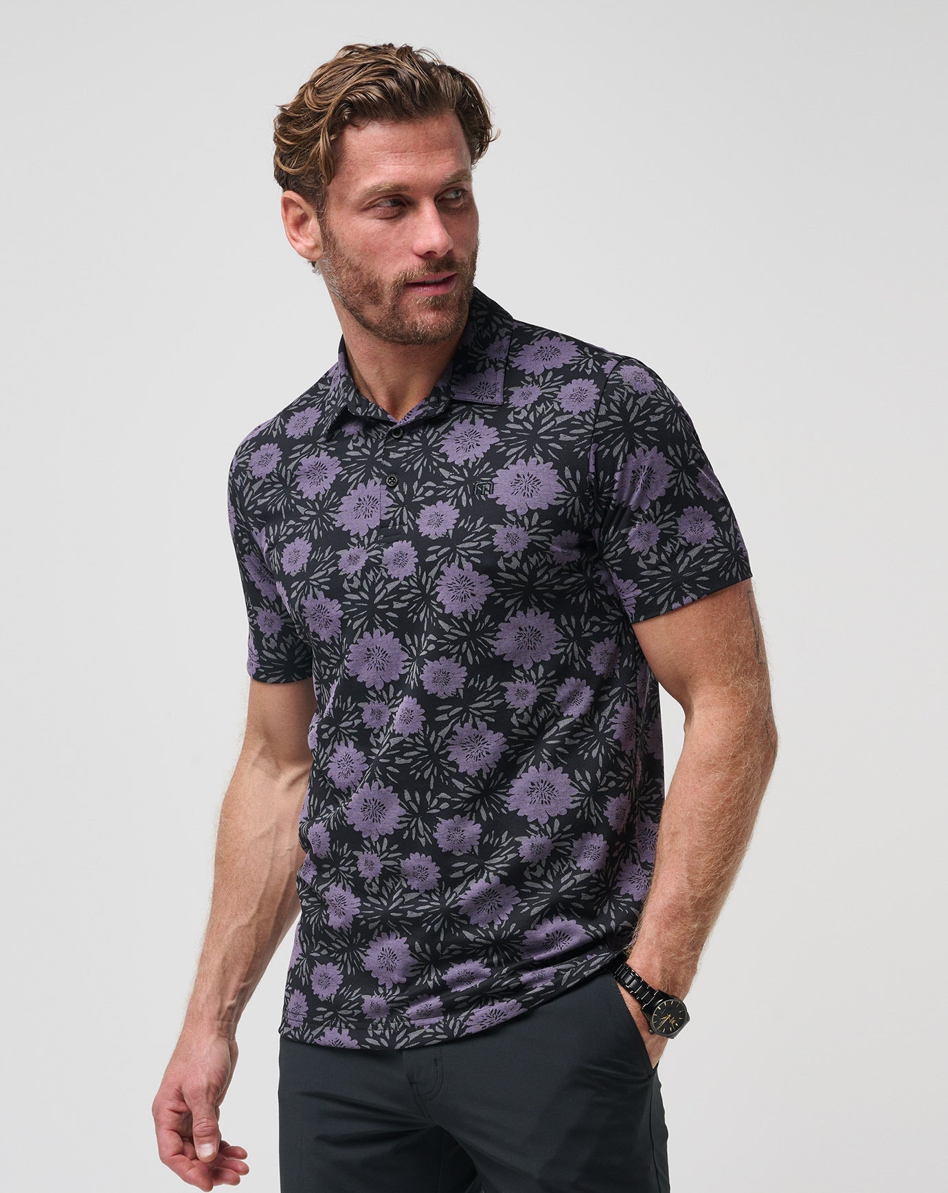 Not Happening Polo Men/Black