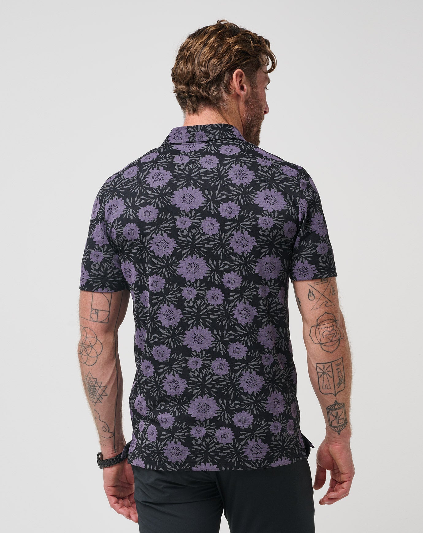 Not Happening Polo Men/Black