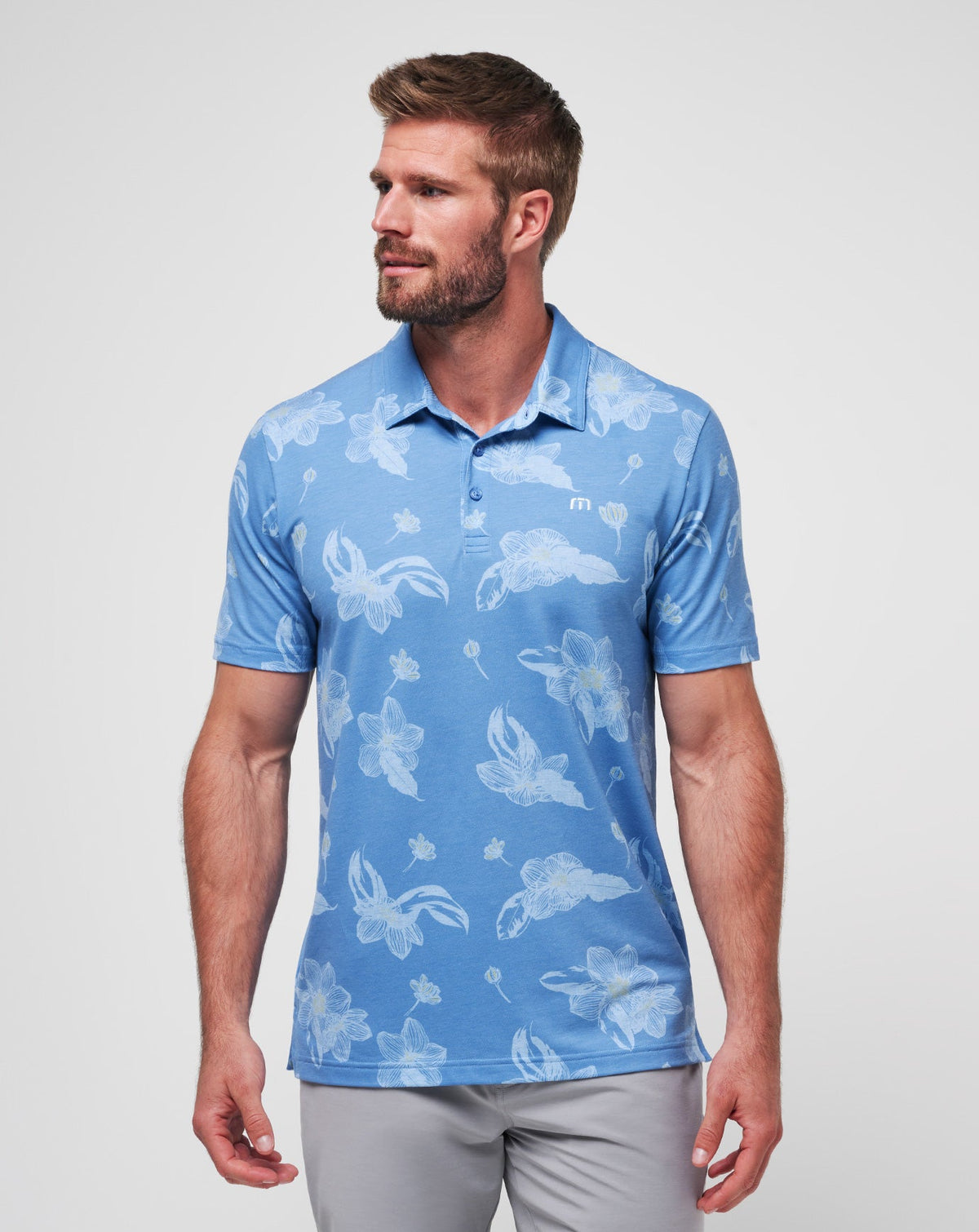 Tunnels Beach Polo Men/Quiet Harbor