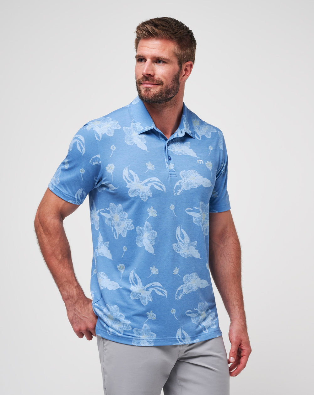 Tunnels Beach Polo Men/Quiet Harbor