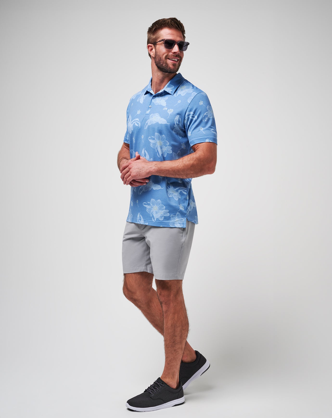 Tunnels Beach Polo Men/Quiet Harbor