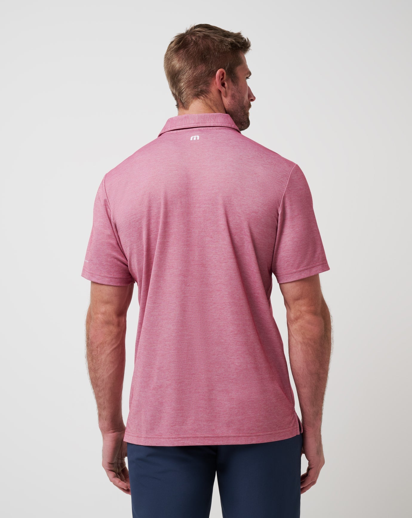 Boston Red Sox Playoff Pitch Polo Men|Game Day|New/Heather Red