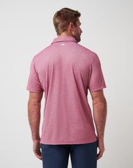 Boston Red Sox Playoff Pitch Polo Men|Game Day|New/Heather Red