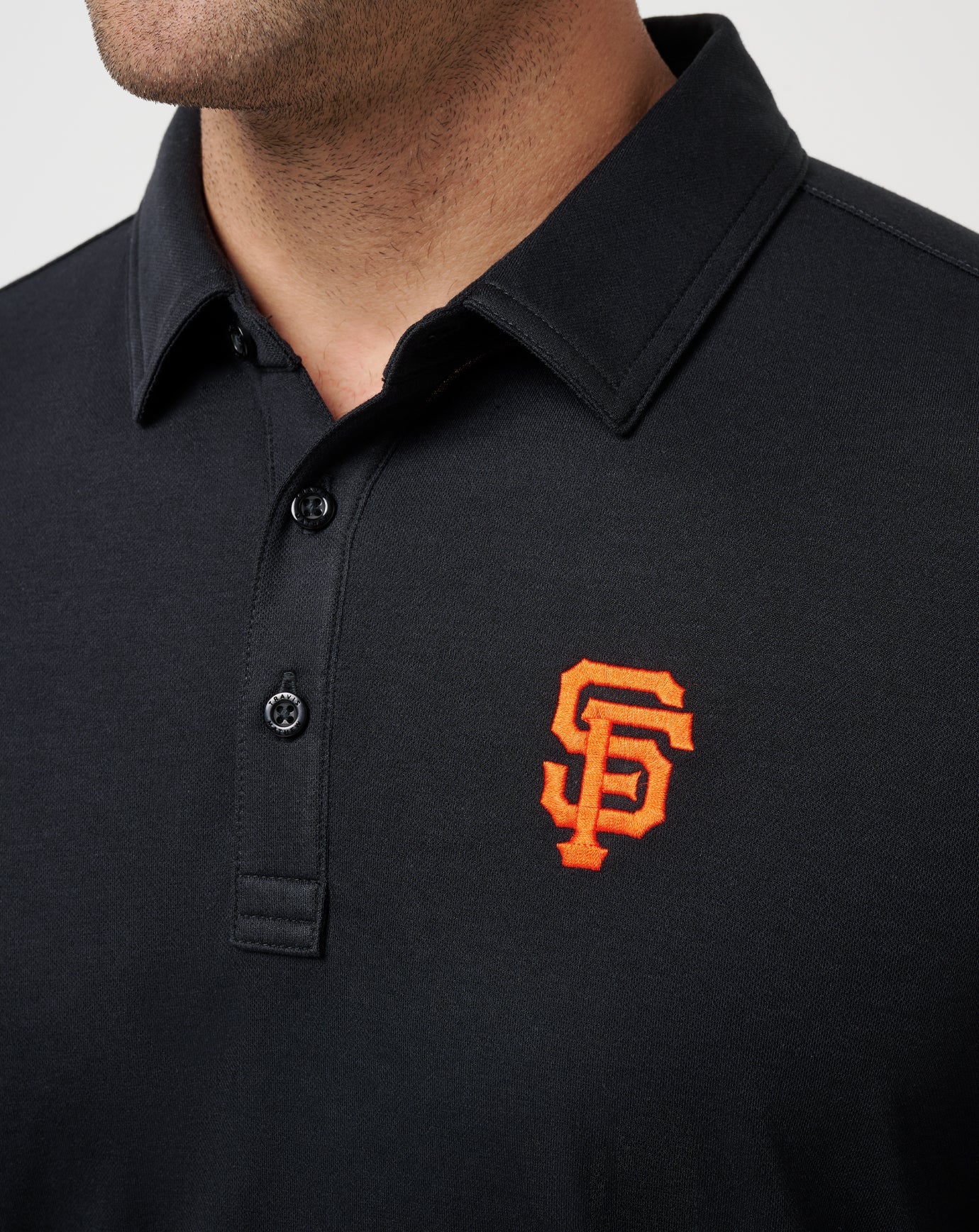 San Francisco Giants Playoff Pitch Polo Men|New/Black