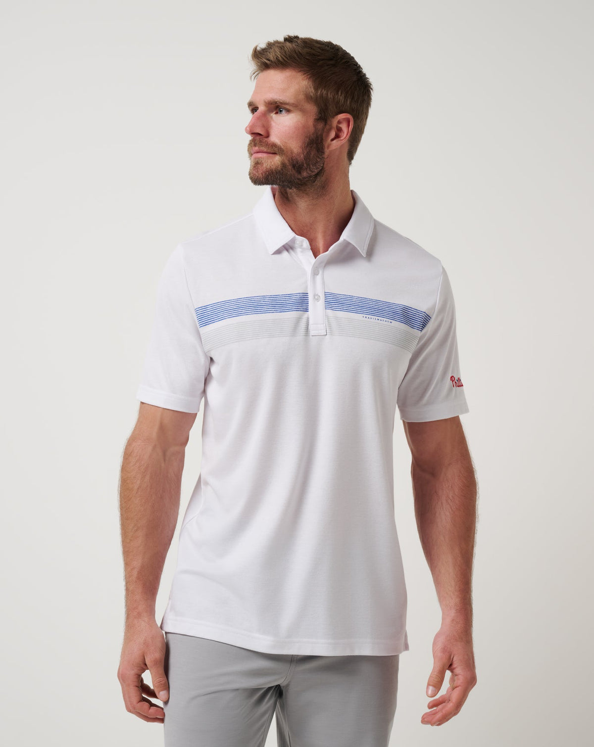 Philadelphia Phillies Top Recruit Polo Men|Game Day|New/White