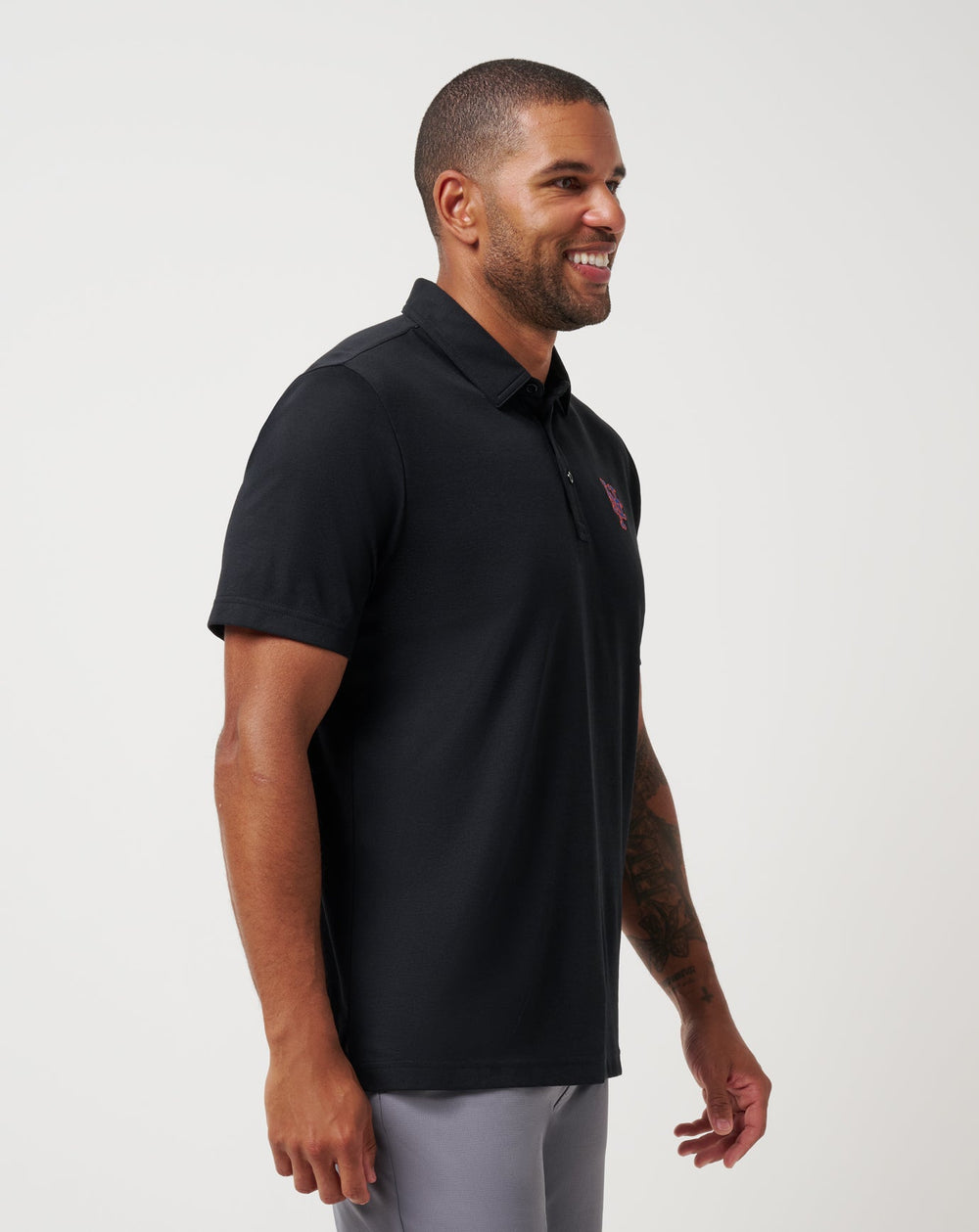 New York Mets Playoff Pitch Polo Men|New/Black