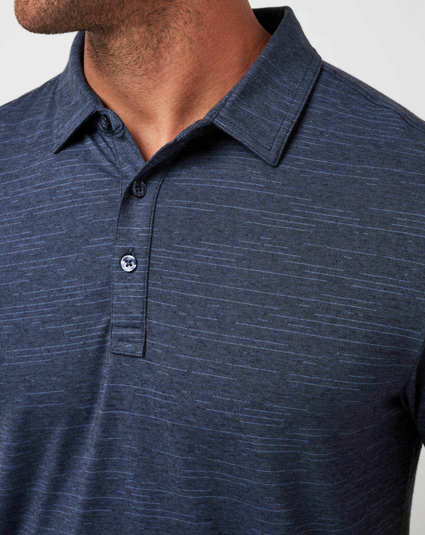 New York Yankees The Heater Polo Men|Game Day|New/Vintage Indigo/Black