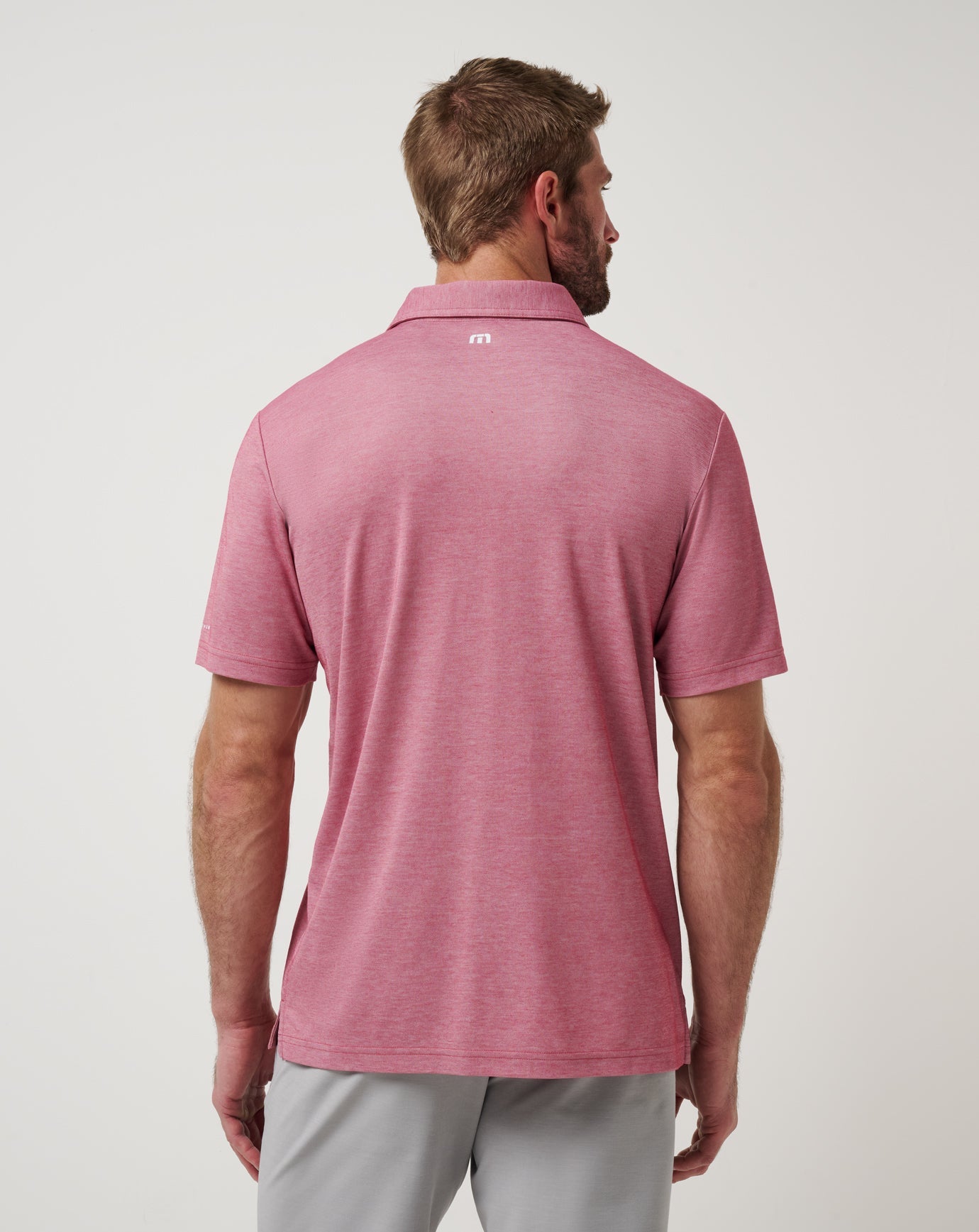 Cincinnati Reds Playoff Pitch Polo Men|Game Day|New/Heather Red