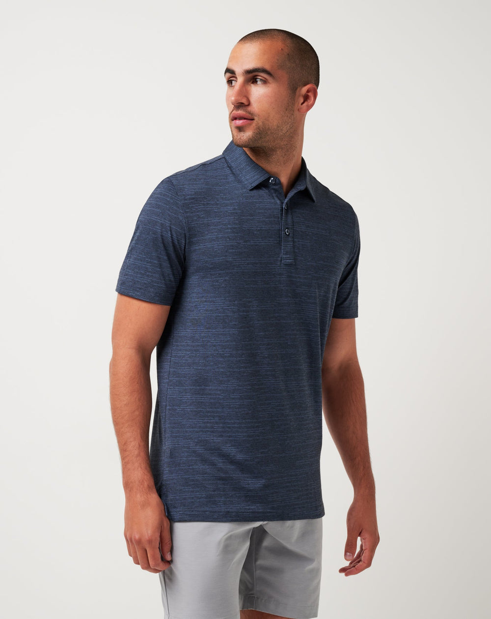 Boston Red Sox The Heater Polo Men|Game Day|New/Vintage Indigo/Black