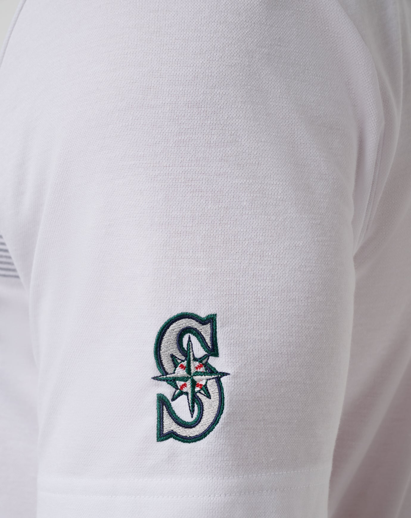 Seattle Mariners Top Recruit Polo Men|Game Day|New/White