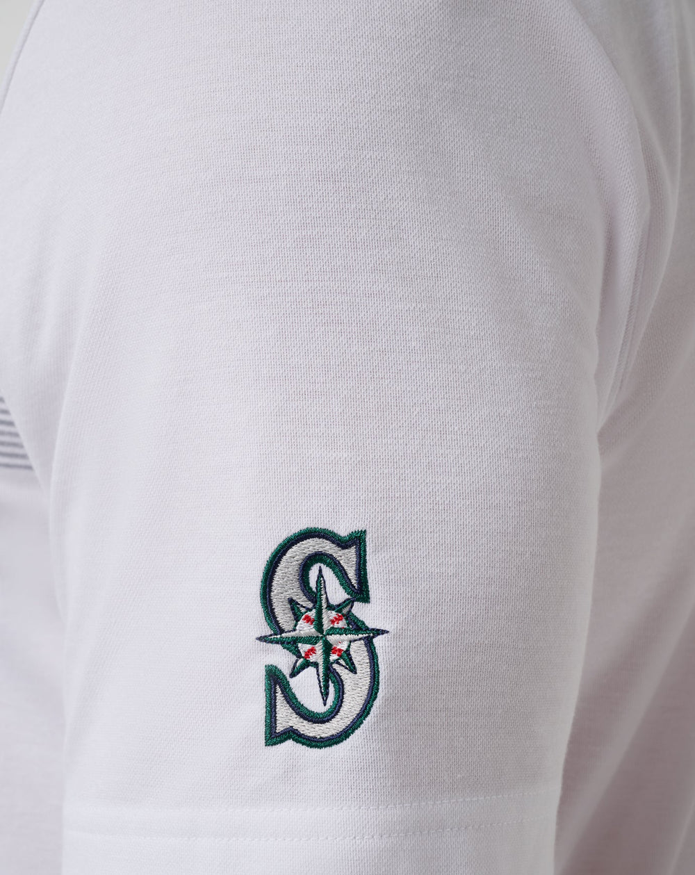 Seattle Mariners Top Recruit Polo Men|Game Day|New/White