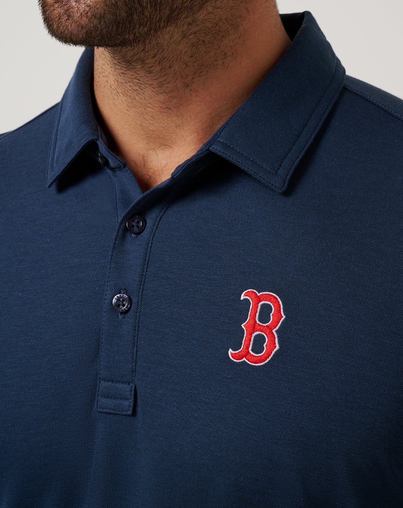 Boston Red Sox Playoff Pitch Polo Men|Game Day|New/Navy