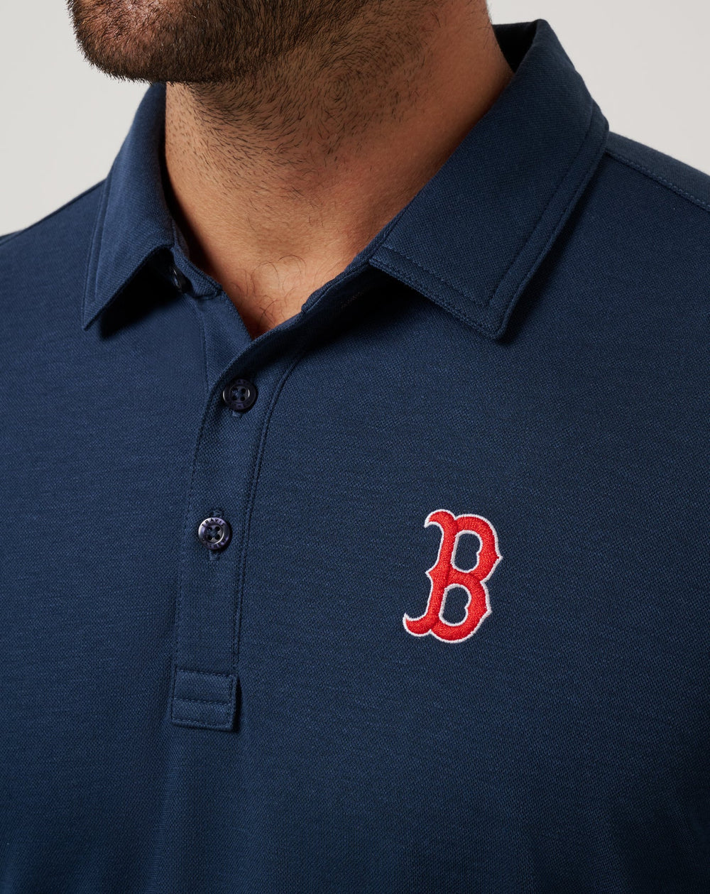 Boston Red Sox Playoff Pitch Polo Men|Game Day|New/Navy