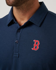 Boston Red Sox Playoff Pitch Polo Men|Game Day|New/Navy