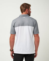 Los Angeles Dodgers The Rudds 2.0 Polo Men|Game Day|New/Heather Quiet Shade/White