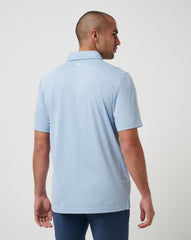 Kansas City Royals Playoff Pitch Polo Men|New/Heather Blue