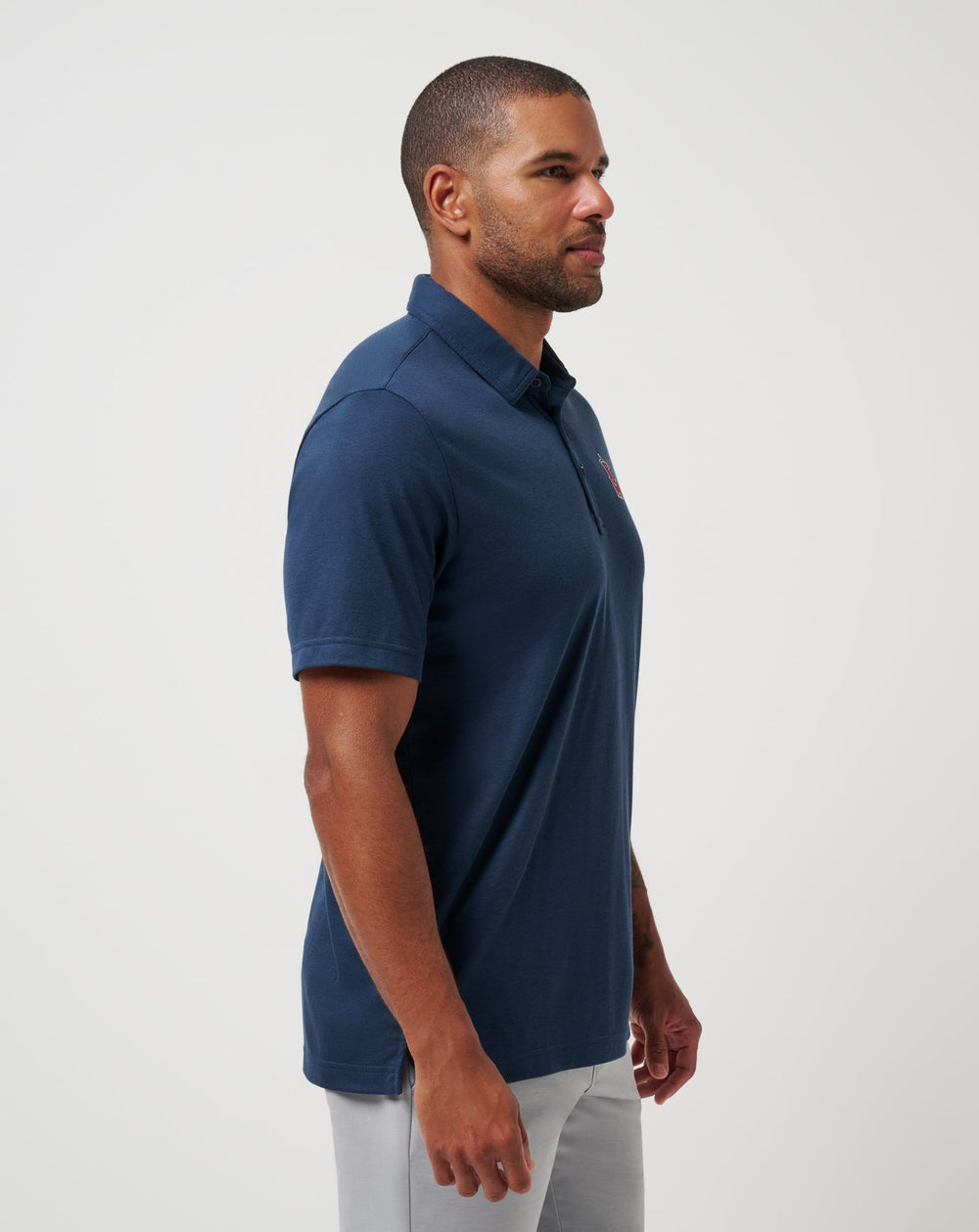 Los Angeles Angels Playoff Pitch Polo Men|New/Navy