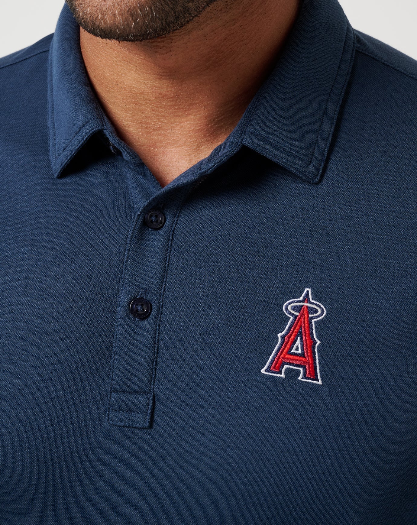 Los Angeles Angels Playoff Pitch Polo Men|New/Navy