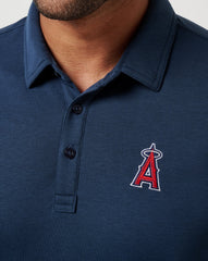 Los Angeles Angels Playoff Pitch Polo Men|New/Navy