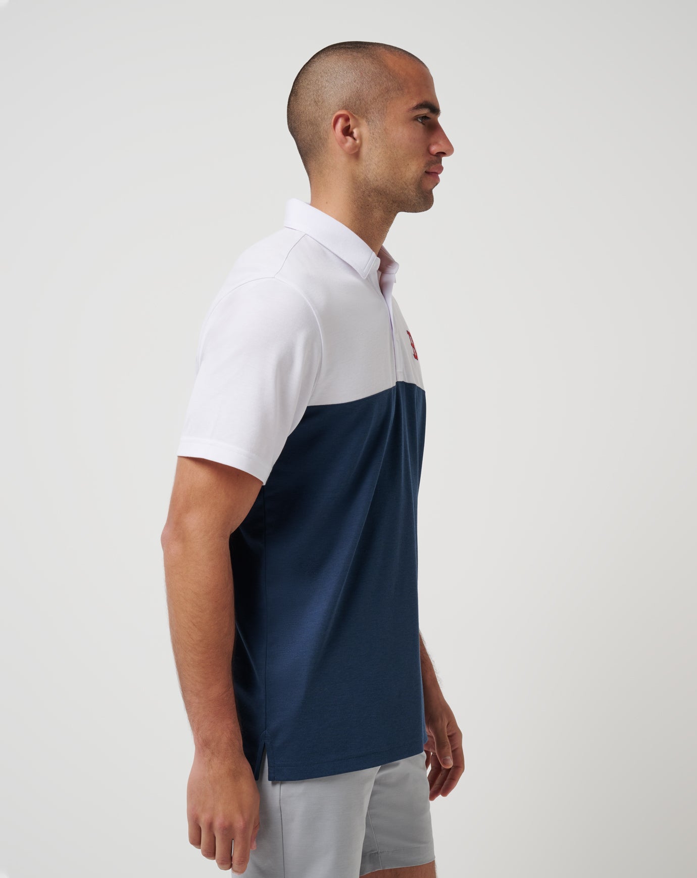 Boston Red Sox Home Run Leader Polo Men|Game Day|New/White/Navy