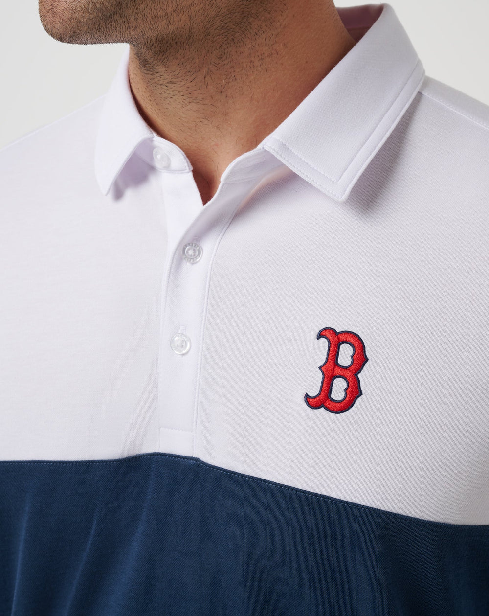 Boston Red Sox Home Run Leader Polo Men|Game Day|New/White/Navy