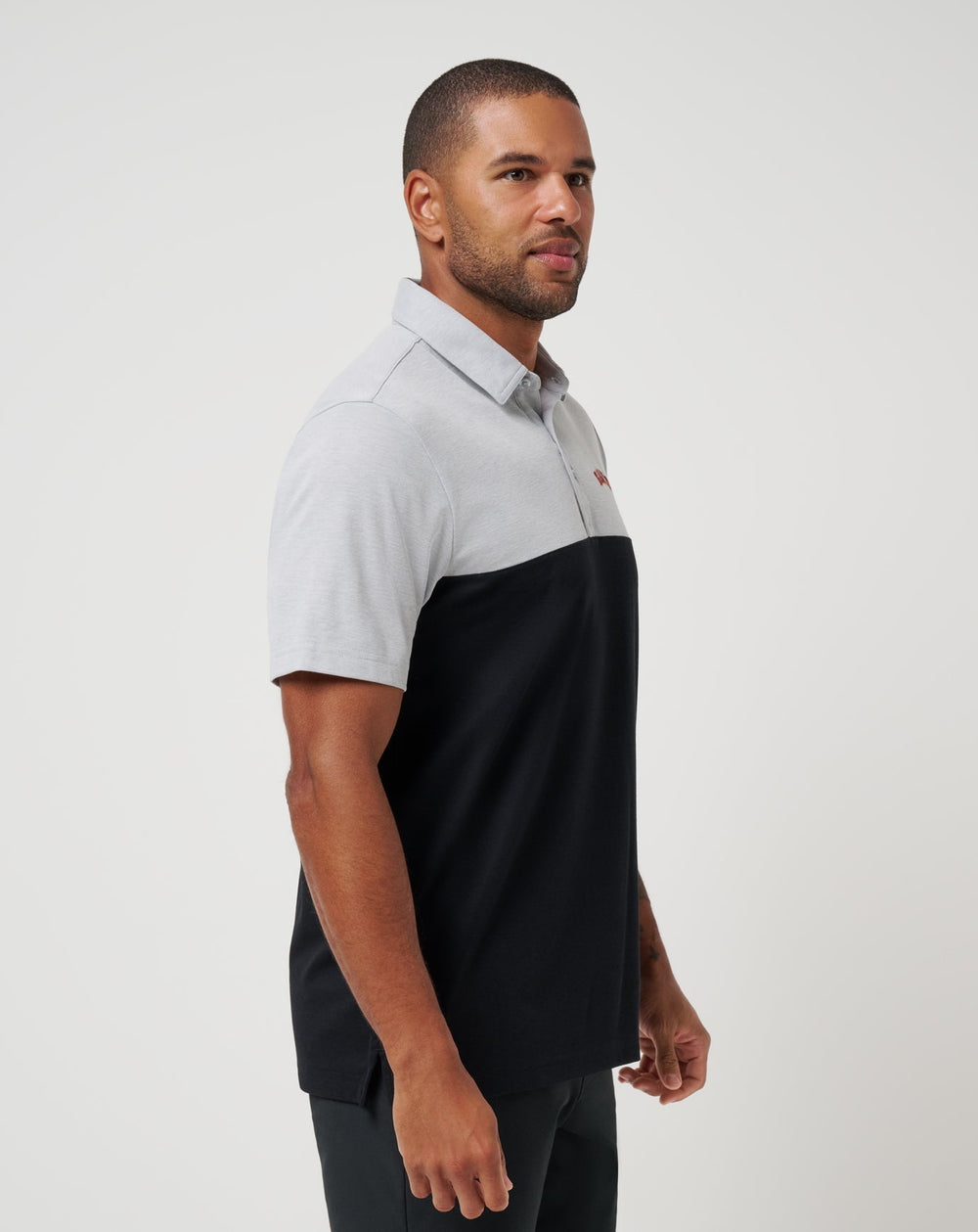 San Francisco Giants Home Run Leader Polo Men|New/Heather Grey/Black