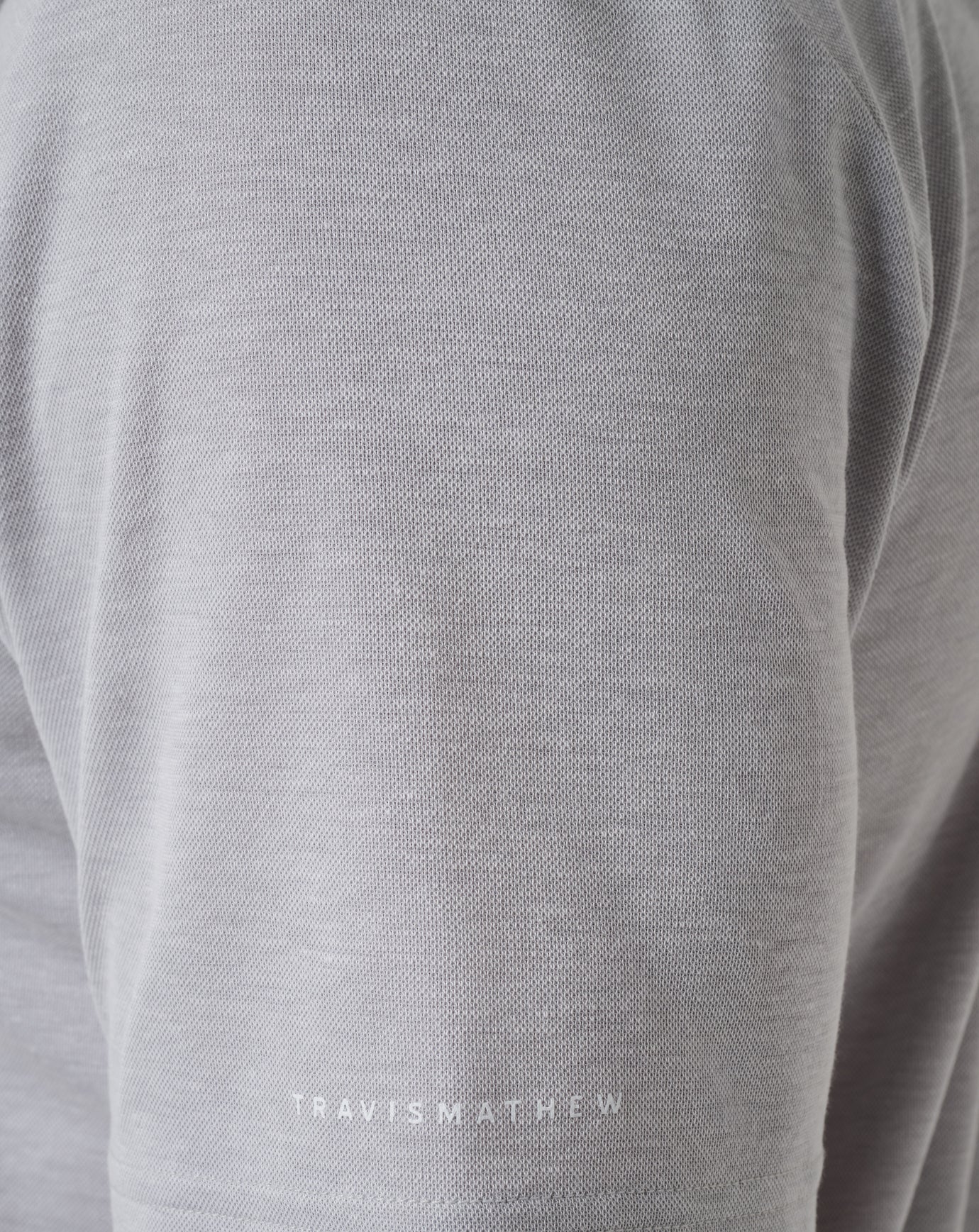 Atlanta Braves Playoff Pitch Polo Men|New/Heather Grey