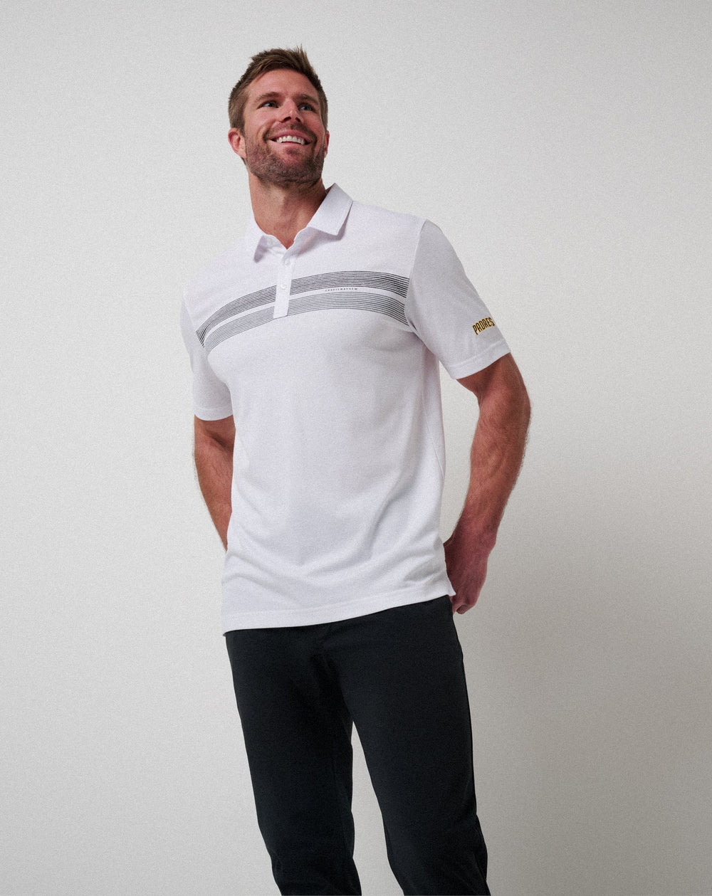 San Diego Padres Top Recruit Polo Men|Game Day|New/White
