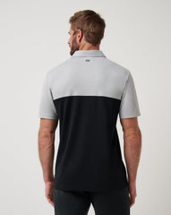 Baltimore Orioles Home Run Leader Polo Men|New/Heather Grey/Black