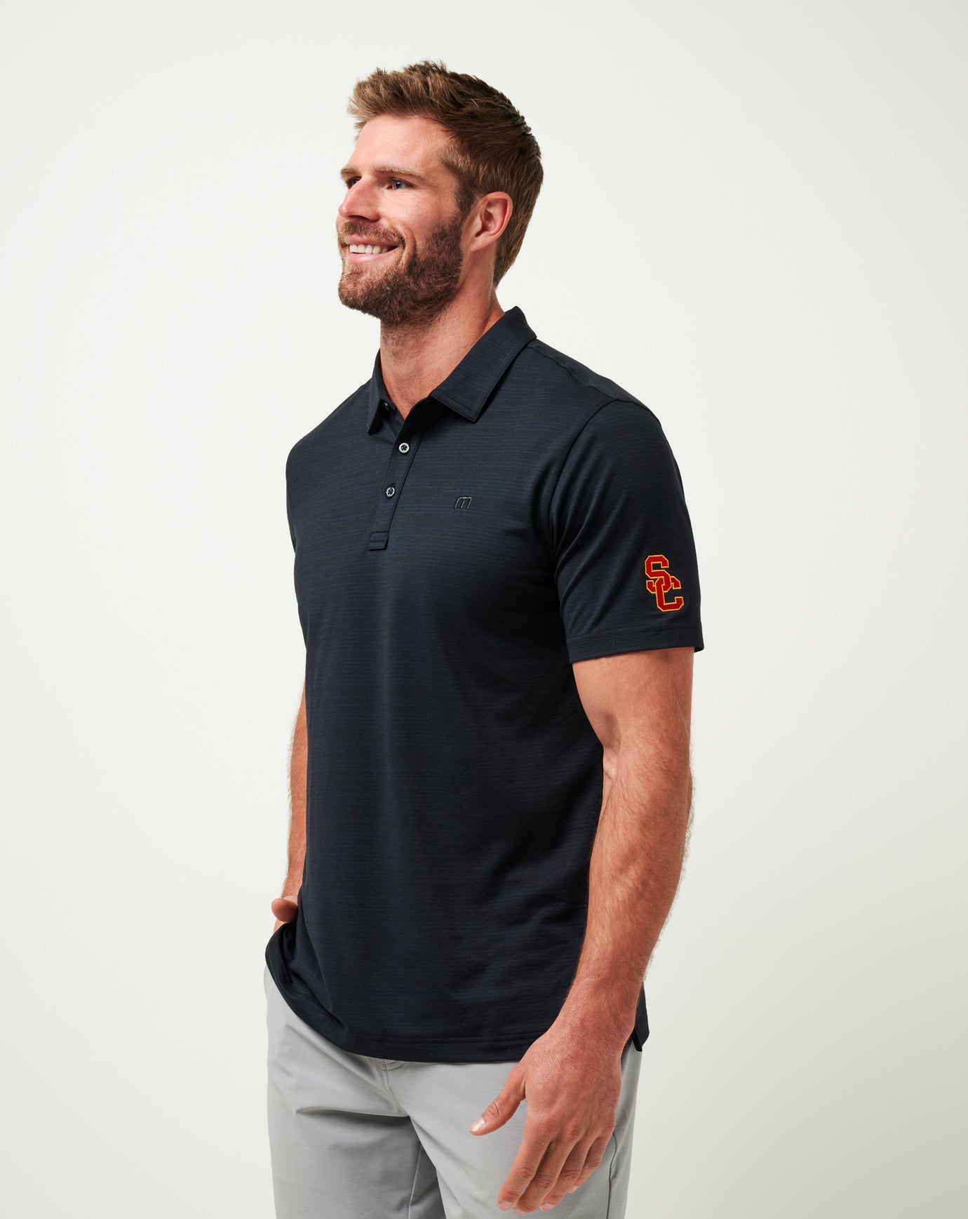 USC The Heater Polo Men|Game Day|New/Black