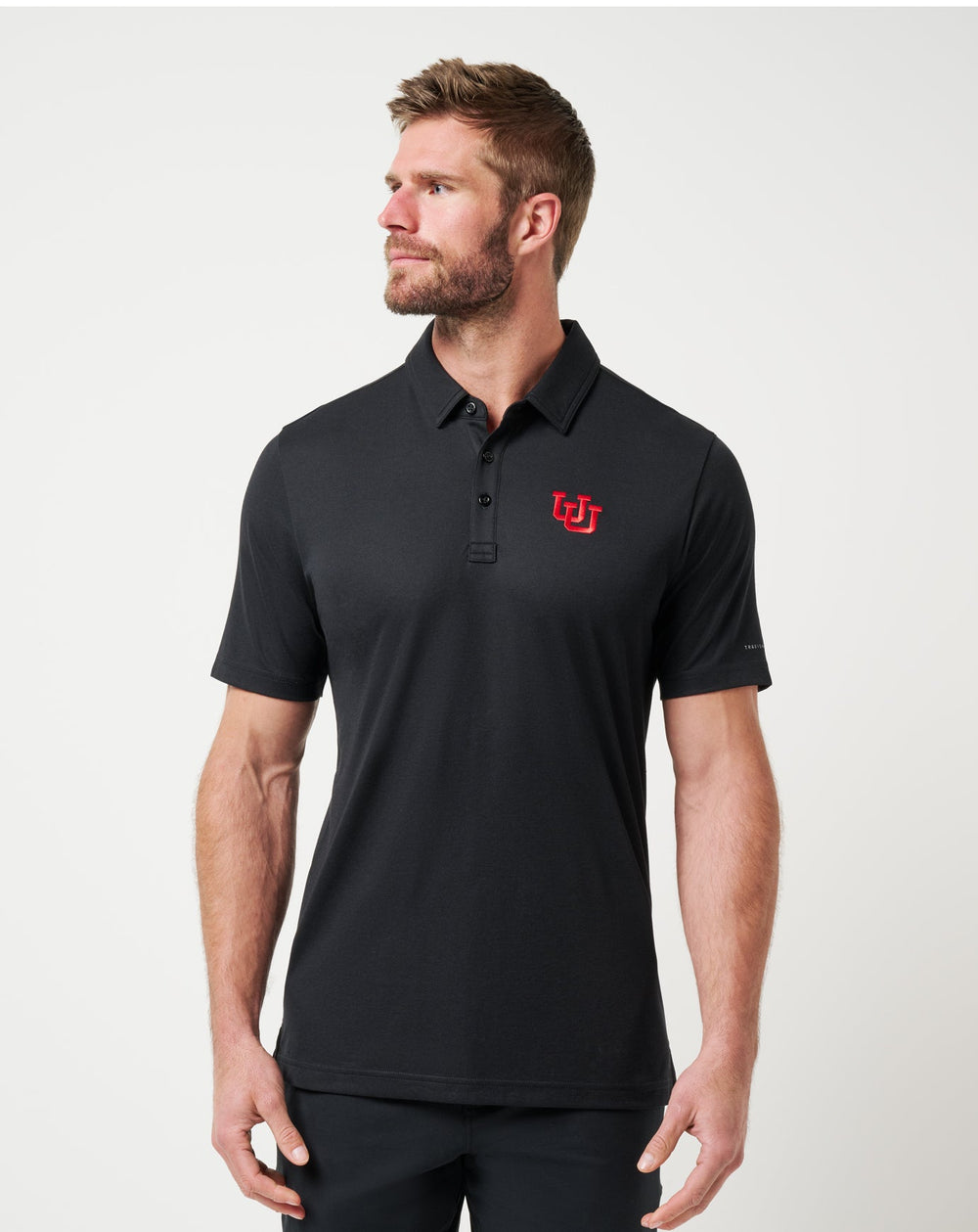 Utah School Pride Polo Men|New/Black