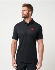 Utah School Pride Polo Men|New/Black
