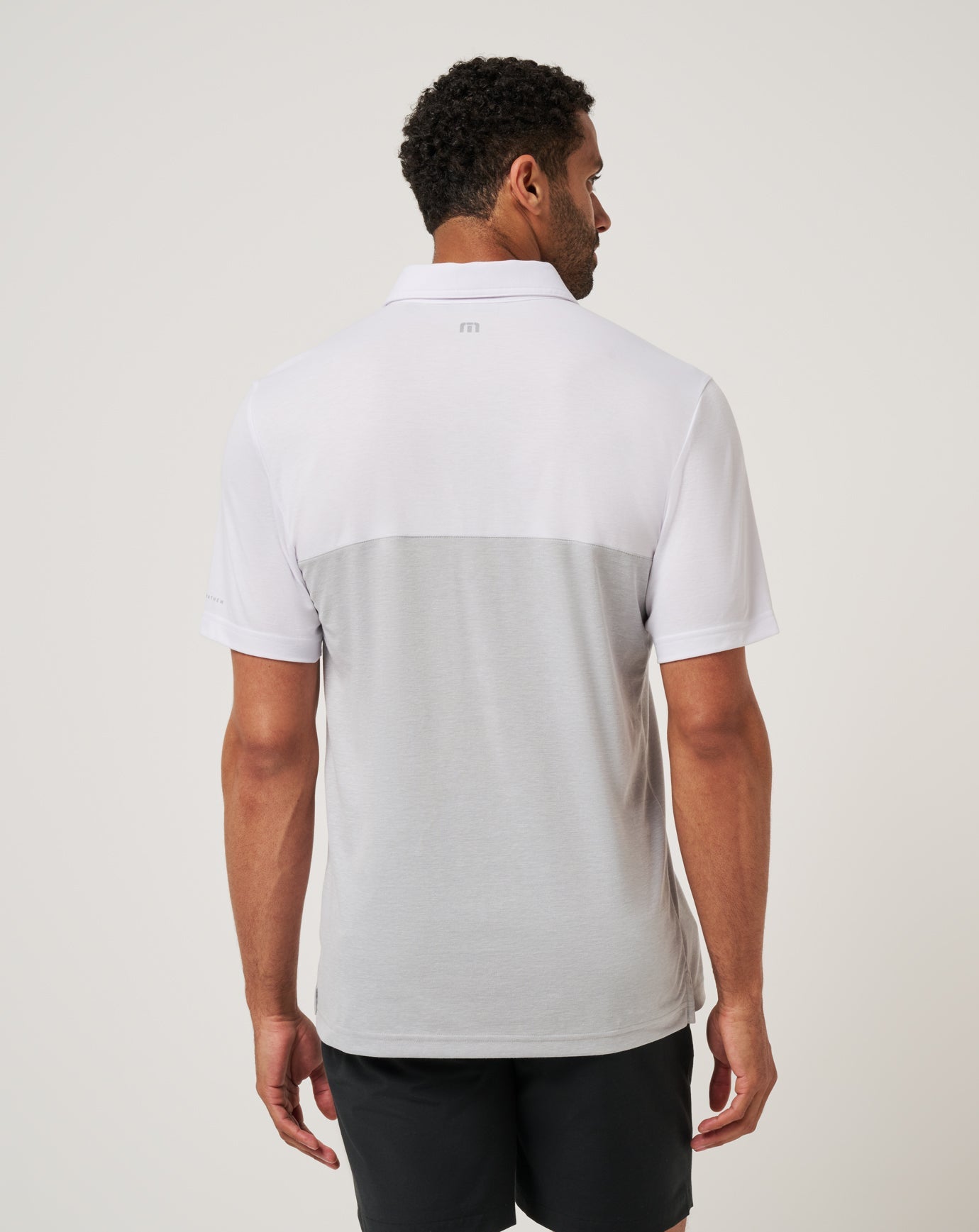 Alabama Drop Back Polo Men|Game Day|New/White/Heather Grey