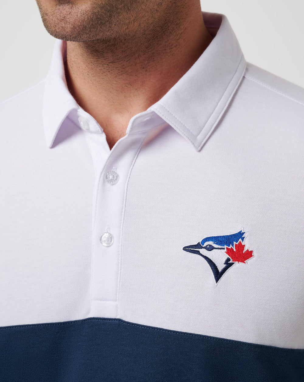Toronto Blue Jays Home Run Leader Polo Men|Game Day|New/White/Navy