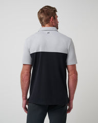 Cincinnati Reds Home Run Leader Polo Men|Game Day|New/Heather Grey/Black