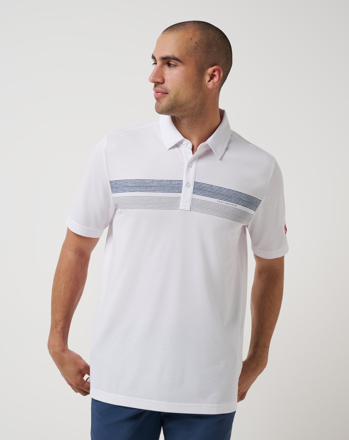 Washington Nationals Top Recruit Polo Men|New/White