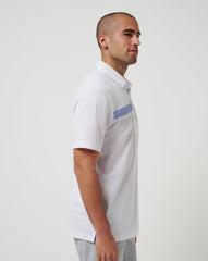 Cincinatti Reds Top Recruit Polo Men|New/White