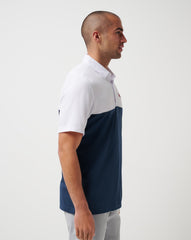 Atlanta Braves Home Run Leader Polo Men|New/White/Navy