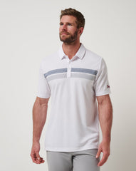 Atlanta Braves Top Recruit Polo Men|New/White