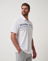 Atlanta Braves Top Recruit Polo Men|New/White
