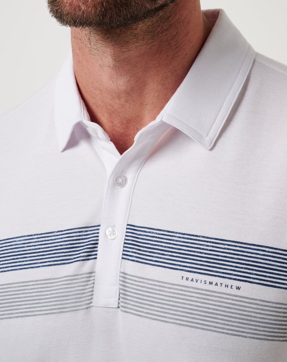 Atlanta Braves Top Recruit Polo Men|New/White