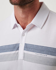 Atlanta Braves Top Recruit Polo Men|New/White